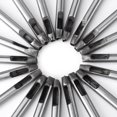 thumbnail image 1 of 20 unids/set artesanía de cuero 6mm herramienta de perforación de flores de acero al carbono para decoración de billetera/cinturón, 1 of 10
