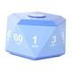thumbnail image 2 of Temporizador de cubo para niños, recargable por USB, 6,5 x 6,5 x 4,2 cm, portátil, para cocina Azul, 2 of 9