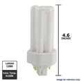 thumbnail image 2 of Sunlite 60515 - PLT18/E/SP41K 60515-SU Triple Tube 4 Pin Base Compact Fluorescent Light Bulb, 2 of 4