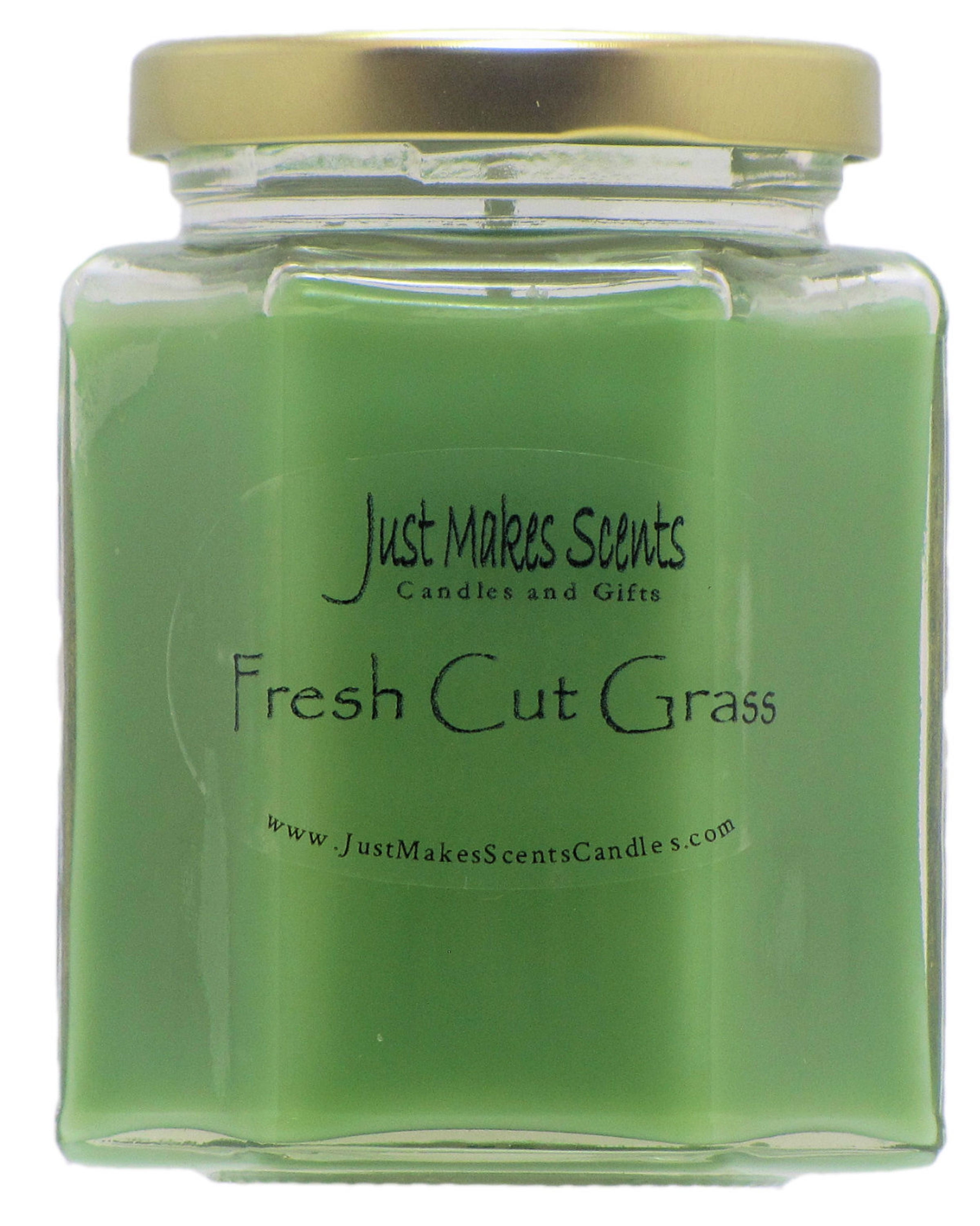 Fresh Cut Grass Candle, 8 oz Hexagon jar