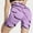 Purple, variant on Women's Athletic Seamless Scrunch Booty Shorts High Waist Lifting Butt Workout Gym Yoga Athletic Shorts