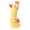Yellow, variant on Qiulaii Plush Squeaky Dog Toy, Interactive Chew Kick Toy with Crinkle Sound, Soft Stuffed Animal for Small Medium Dogs, Boredom Relief Pet Supplies