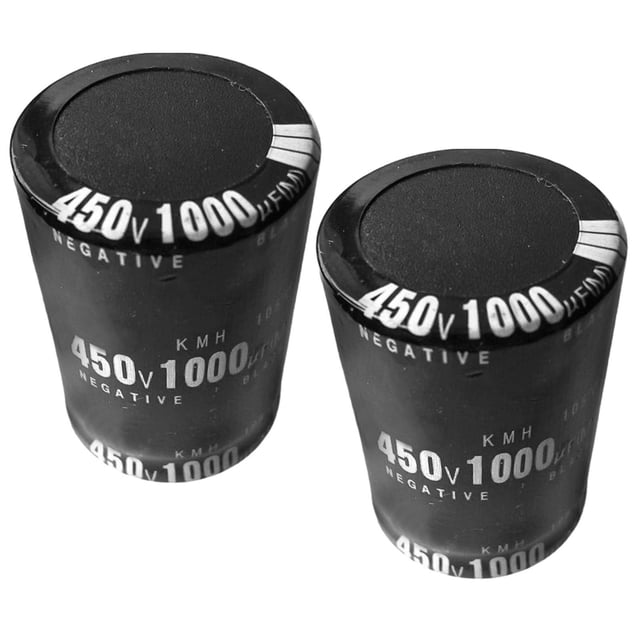2 Pieces Industrial Electrical Capacitors for Industrial Equipment Power Supply,
