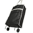 thumbnail image 3 of Honey Can Do Fabric Rolling Bag Cart with Handles, Multiple Colors, 3 of 5