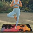 thumbnail image 5 of XYZCANDO Car Seat Towel Cover with Sunset Palm Tree Pattern Print, Car Seat Protector for Post Workout and Beach Trips, 5 of 11
