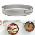thumbnail image 1 of Poêle en Titane Camping Batterie de Cuisine Assiette Plat Portable pour Randonnée Pêche Pique-Nique avec avec Poignée, 1 of 10