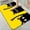 Cartoon Black Cats on Yellow Background, variant on 1pc Colorful Explosion style Black Cat Bathroom Rug Bathroom Decor and Accessories- Durable,Anti Slip,And Quick Drying,Suitable For Indoor/outdoor Use - Perfect For Bathrooms,Bedrooms,Kitchens