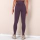 thumbnail image 4 of MKLEKYY Leggings para mujer, pantalones de yoga lavados de color liso con cortes rotos, leggings capri deportivos de cintura alta sin costuras, pantalones de fitness con efecto lifting, 4 of 4