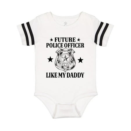 

Inktastic Police Officer Like my Daddy Gift Baby Boy or Baby Girl Bodysuit