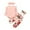 Pink, variant on Dezsed 0-24Months Fall 2025 New Toddler Girl Outfits Solid Color Lace Long-Sleeved Romper Printed Trousers   Headband Suit 3Pcs Girl Boutique Outfit