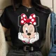 thumbnail image 3 of Camiseta de algodón de Mickey Minnie Mouse de Disney para niños, camiseta de manga corta de verano para niños, camisetas casuales Kawaii, ropa para bebés, 3 of 5