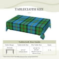 thumbnail image 6 of Rectangle Table Cloth, Scottish Clan MacLeod of Harris Tartan Plaid Resistant Washable Tablecloth Decorative Table Cover for Dining, Indoor and Outdoor, 6 of 6
