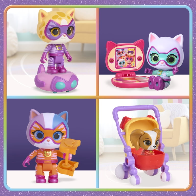 Disney Jr. SuperKitties Su-Purr Wild Deluxe Figure Set, 15-Pieces