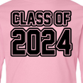 thumbnail image 4 of Inktastic Class of 2024 Long Sleeve Youth T-Shirt, 4 of 5