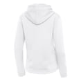thumbnail image 3 of Women's Antigua  White New York Yankees Contemporary Quarter-Zip Hoodie, 3 of 3