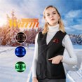 thumbnail image 3 of Vadktai Heated Vest for Men, Warming Vest, Heated Hunting Vest, BATTERY NOT INCLUDED, Electric Heated Vest, S, 3 of 9