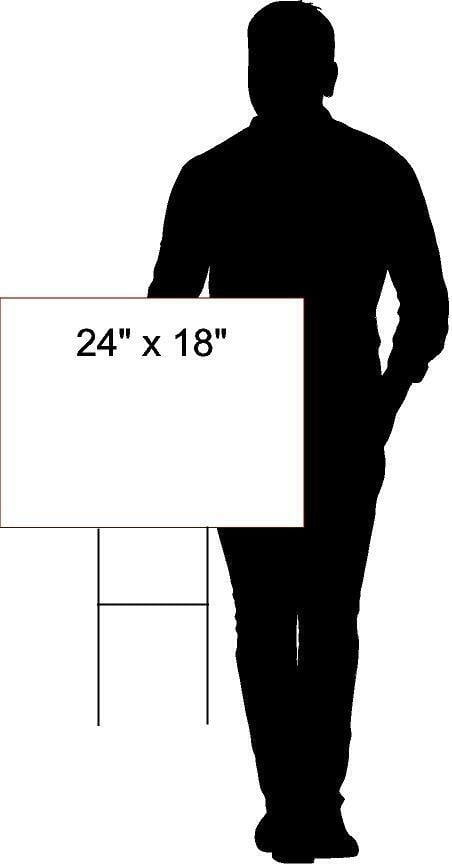 NOTICE THIS IS A PRIVATE POOL RED BLACK 18inx24in Yard Road Sign w/ Stand