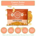 thumbnail image 3 of ChipMonk Baking, Peanut Butter High Protein Cookies - Low Carb Diet Friendly Gym Snacks, Meal Replacement Cookie, Gluten-Free, Healthy Low Sugar Sweet Snack - Balanced Nutrition Baked Desserts, 3 of 9