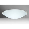 thumbnail image 2 of 968107-LED-WH-Besa Lighting-Trio 16-Two Light Flush Mount-15.75 Inches Wide by 4.75 Inches High-White Finish-White Glass Color-LED Lamping Type, 2 of 2