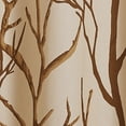 thumbnail image 5 of VCNY Home Kingdom Taupe Branch Grommet Blackout Curtain, 40" x 84", 5 of 5