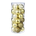 thumbnail image 2 of 24Pcs 30mm Christmas  Tree Ball Bauble Hanging Home Party Ornament Decor, 2 of 3