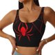 thumbnail image 1 of Balery Red Spider Sujetadores deportivos con espalda cruzada para mujer, acolchados, sin costuras, de alto impacto, ideales para yoga, gimnasio, entrenamiento y fitness.-Medium, 1 of 8
