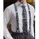 thumbnail image 2 of Set de tirantes Barry.Wang elásticos tipo Y para hombre con corbata, 2 of 8