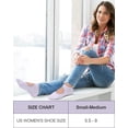 thumbnail image 5 of Genreen Pilates Socks for Women Yoga Socks with Grips Open Top Non Slip Grippy Socks for Barre, Ballet, Barefoot Workout, 5 of 6