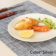 thumbnail image 4 of Aspire SET OF 8 Outdoor & Indoor Insulation Placemat, Solid Color-Brown, 4 of 7
