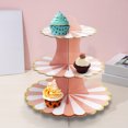 thumbnail image 6 of Guozer Cupcake Stand Dessert Serving Tray Cake Holder Tower for Tea Party/Birthday/Weeding, 6 of 6