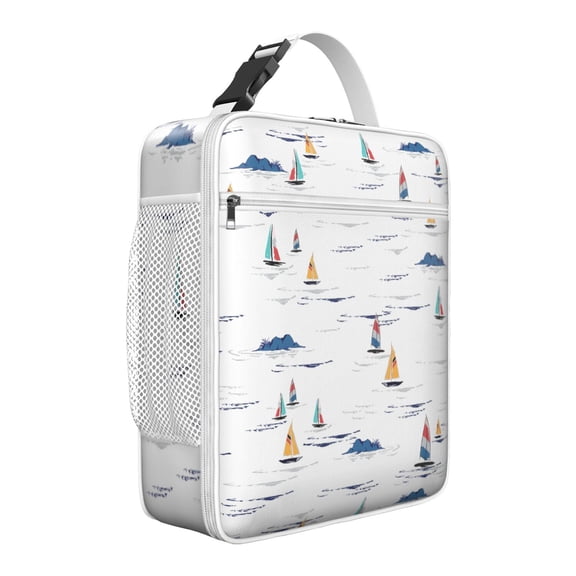 HawaiianReusable Lunch Box for Men & Women - Insulated Small Lunch Bag for Work,Office,Picnic-Portable & Durable Food Container.