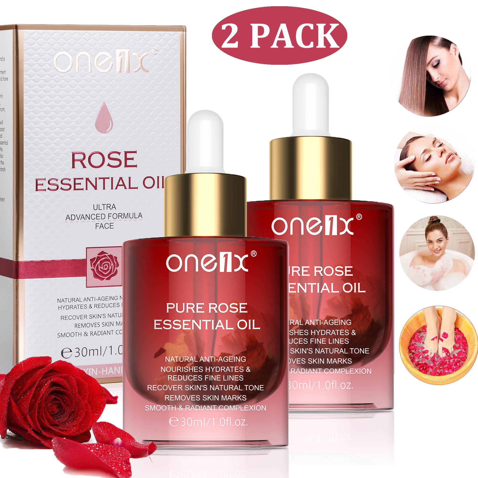 【ラスト1セット4本】100% Rose oil ローズオイル 30ml ロゼノア ローズオイル – 黒ばら本舗オフィシャルサイト
