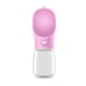 thumbnail image 1 of Botella de Agua Portátil para Perros - Alimentador de Viaje - Rosa, 1 of 2