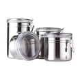 thumbnail image 1 of Recipientes para café Strade Fareast Limited 4 piezas acero inoxidable hermético 5 pulgadas, 1 of 8