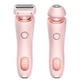 thumbnail image 1 of SUTENGDA Electric Razor  Facial Hair Removal for Women  2-in-1 Portable Double Head Shaver Razors Waterproof Wet & Dry Use  Painless Epilator at Home  Blue, 1 of 7
