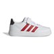 thumbnail image 1 of Tenis Niño adidas Breaknet 2.0 Blanco Rojo Streetwear Original Sneakers Casual Moderno Ligero Infant blanco 17.5, 1 of 10