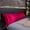 Red-RD, variant on MMJ Pillow Cases Long Satin Body Pillowcase Waterproof Soft Breathable for Couple Bedroom 47.24x18.90in