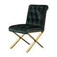 thumbnail image 4 of Gold Claire Dining Chair  (Set of 2), 4 of 9