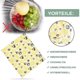 thumbnail image 4 of Beeswax Food Wrap Roll (100x33cm) Reusable Beeswax Wrap and Eco-Friendly Bees Wrap for Sandwiches, 4 of 4