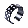 thumbnail image 1 of Anillos de Ansiedad para Mujeres Hombres Anillo de Promesa Anillo de Ansiedad Gay Joyería Anillos de Ansiedad Dados Giratorios Anillo Plata/Negro/Oro, 1 of 2