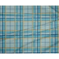 thumbnail image 4 of oneOone Polyester Lycra Fabric Madras Check Decor Fabric Printed BTY 56 Inch Wide, 4 of 4