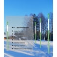 thumbnail image 4 of FiberMarker Reflective Driveway Markers 36-Inch Green 20-Pack 1/4-Inch Dia Solid Snow Poles Snow Stakes Snow Markers, 4 of 4