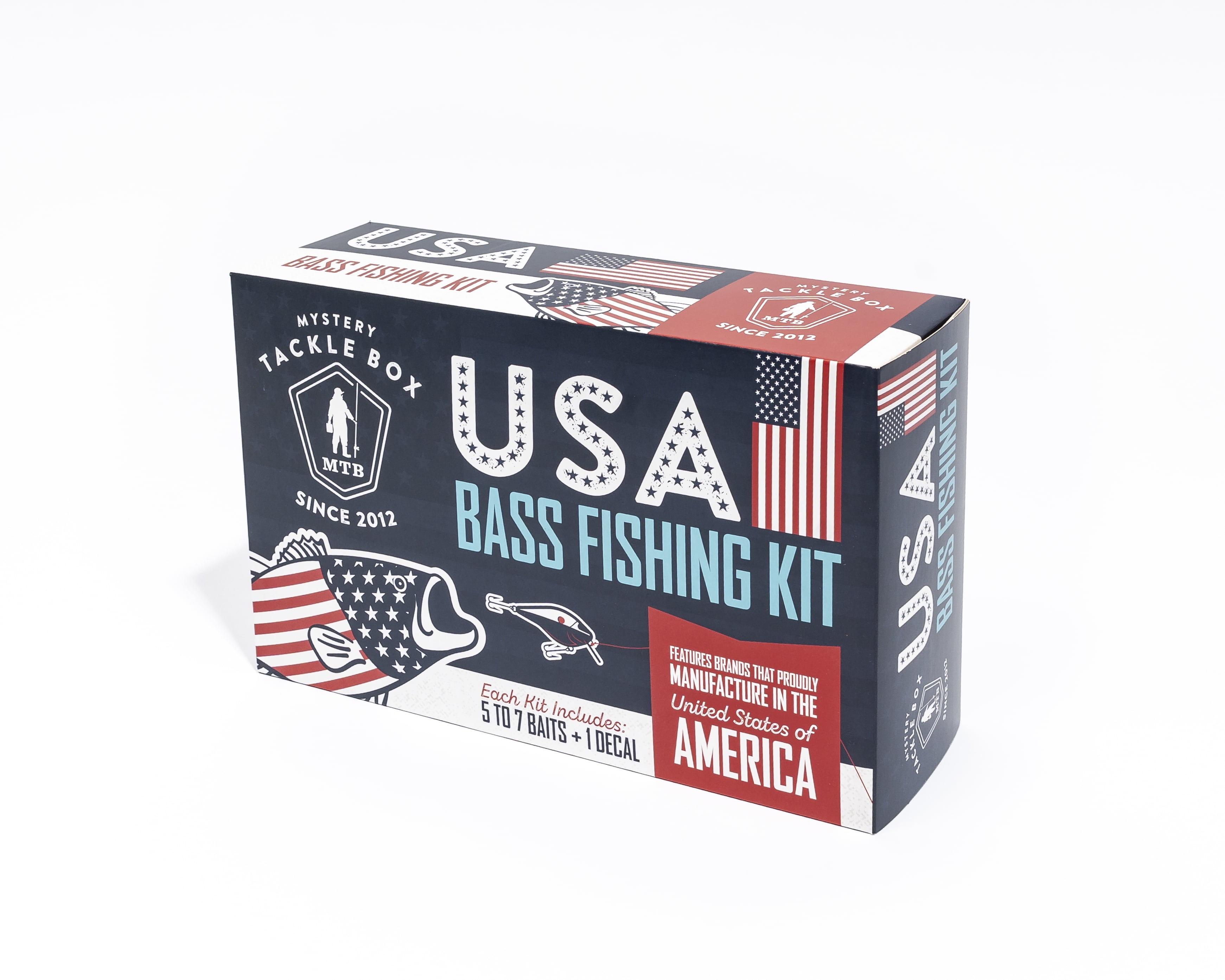 Mystery Tackle Box USA Bass Lure Kit