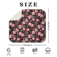 thumbnail image 4 of Pioneer Flower Floral Print Pattern Kitchen Dish Drying Mat 1 Pack, Ultra Absorbent Microfiber Drainer Mat, 16"x18", 4 of 6
