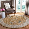 thumbnail image 2 of SAFAVIEH Bergama Michayla Oriental Wool Runner Rug, Brown/Blue, 2'3" x 12', 2 of 9