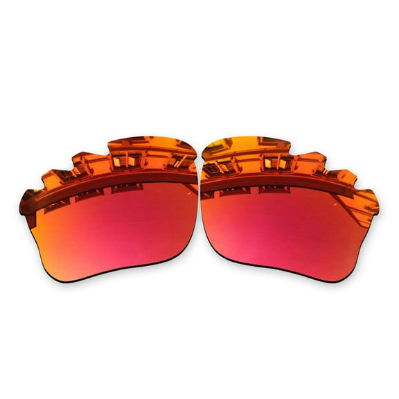 Vonxyz Ruby MirrorCoat Polarized Lenses Replacement for Oakley Flak Jacket XLJ Vented Sunglass