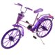 thumbnail image 4 of 1:10 Bicicleta de Carreras de Aleación de Simulación Fundida a Presión , Púrpura, Estilo 2 Baoblaze Juguete de bicicleta de bicicleta Diecast, 4 of 7
