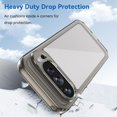 thumbnail image 2 of KOMI Case for Google Pixel 9,Google Pixel 9 Pro Case,Transparent TPU+PC Acrylic Protective Military Grade Armor Heavy Duty Protection Phone Case for Google Pixel 9/9 Pro 5G, 2024 (Gray), 2 of 5