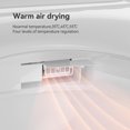 thumbnail image 6 of Smart Toilet, Bidet Toilet with Automatic Flip Cover, Electric Tankless Toilet with Heated Bidet Built In, LED Display, Automatic and Foot Feel Flush, White, 6 of 9