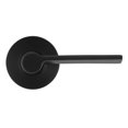 thumbnail image 2 of Kwikset Ladera Passage Door Lever Modern Style - Reversible - Matte Black, 2 of 8